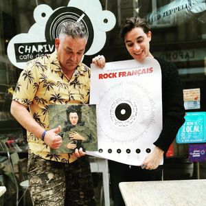 Photo by La Bonne Idée in La Bonne Idee with @lamajoretteamoustache, @ville_de_poitiers, @charivaricafedisquaire, @labonneidee_, and @poitierslecentre. May be an image of 3 people.