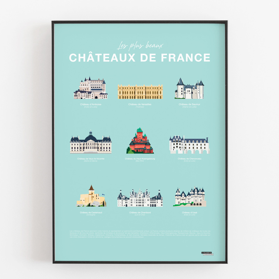 Les plus beaux châteaux de France