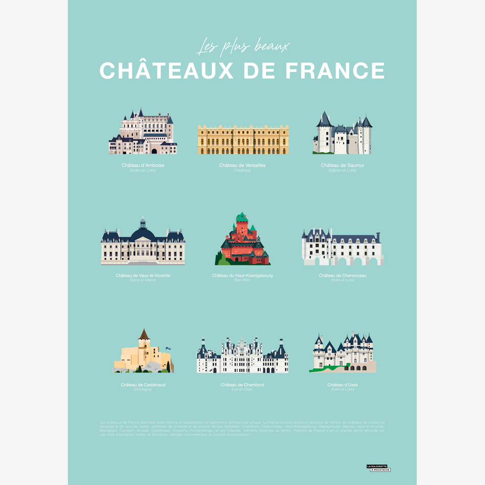 Les plus beaux châteaux de France