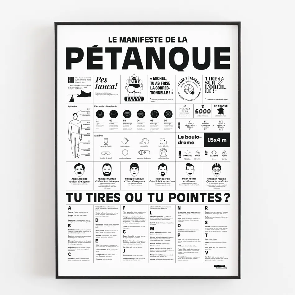 Le manifeste de la pétanque