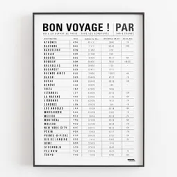 Bon voyage !