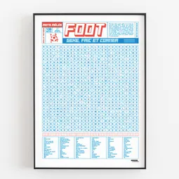 Mots mêlés du foot
